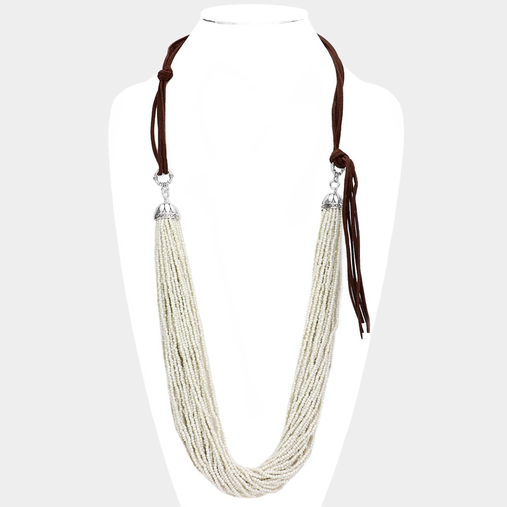 Beaded Long Necklace
